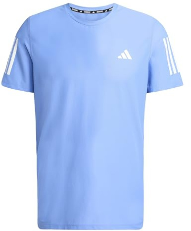 adidas Men's Own The Run Tee, Blue Fusion, 4XL