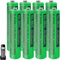 BK-40AAABU Batterie Ricaricabili AAA 400mah 1,2v per Cordless Gigaset, NI-MH Pile Ricaricabili AAA 400 mah per Panosonic Telefoni Cordless - confezione da 8