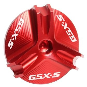 Öleinfülldeckel Motor Öldeckel CNC-Aluminiumlegierung Motoröl-Einfülldeckelschraube Tankdeckel Zubehör Für Su&zuki GSX-S 1000 GSXS 750 GSX S 1000 F