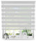 Tom'Shop® Doppelrollo DuoRollo [Grau, 160cm x 130 cm] Duo Rollos für Fenster Schrauben mit Bohren mit Schrauben Fensterabdeckung Fensterrollo leichte Montage
