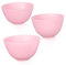 VICASKY 3 ciotole in silicone liquido per il viso, per il viso, per il viso, per il viso, per la crema, miscelazione, maschera da cucina, gel di silice rosa