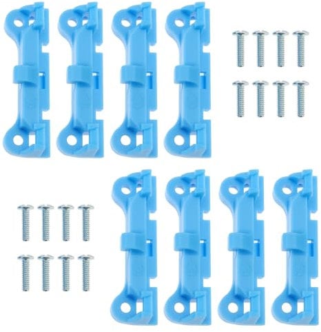 EMSea 8Pcs CPU Fan Retainer Bracket Base Compatible with AMD AM2 940 CPU FM1/2/2+/3 Motherboards Heatsink