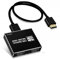 OUHFCASN 4K UHD HDMI Splitter 2.0 1x2 HDMI 2.0 Splitter HDCP 2.2 HDR Splitter HDMI 2.0 4K/60 HDMI2.0 Splitter Video Conferencing, Live Broadcasting