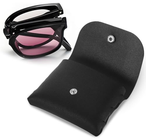 FOMIYES Custodia Per Occhiali Da Sole Custodia Per Occhiali Da Sole Pieghevole Sottile Organizer Per Occhiali Da Sole Uomo Custodia Per Vari Occhiali Custodia Sottile Tasca