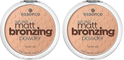 essence Ess. Sun Club Polvo Bronceador Mate 01 (Confezione da 2)