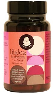 Puissante - Cure Libido et Lubrification - 1 mois 60 gélules - Vitalité sexuelle - Soutient l’hydratation naturelle contre la sécheresse vaginale - Équilibre hormonal - Boost d'humeur - Made In France