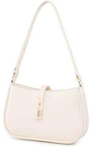 unisoul Handtasche Damen Klein, Y2k Umhängetasche Schultertasche PU Leder Tasche Fashion Unterarmtasche mit Reißverschluss-Geschenk für Frauen Dating Reisen Party Einkaufe