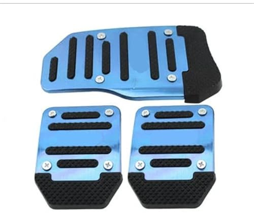 2-3 Teiliges Set Mit Pedalabdeckungen Für Automatik Und Schaltgetriebe Unterlage(Manual Blue Set)