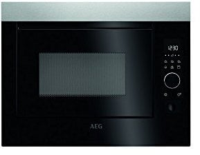 AEG - Forno a microonde MBE 2658D-M finitura inox antimpronta e nero da 60cm