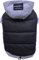 Doggy Dolly FP-W109-XL Mops & Französische Bulldogge Hundemantel & Hundepullover, schwarz-grau, XL