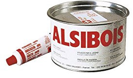 ALSIBOIS Holzkitt Nussbaum 400ml