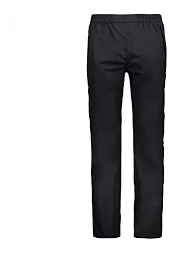 CMP Herren Regenhose Rain Trousers Wp 10.000 Mm, 100% Polyester, Wasserdicht, Atmungsaktiv, Größe 32, Schwarz