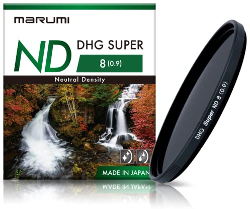 Marumi DHG SND8 High Grade Super Neutral Density Filter 72mm for Digital Camera Screw Onto Camera Lens - DHG72SND8