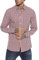 Red Bridge Chemise décontractée à manches longues pour homme Motif carreaux, Bleu foncé/rouge., S