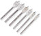 Flachfräsbohrer Set Flachfräsbohrer Flach Holz Bohrer Satz Fräsbohrer 6 tlg