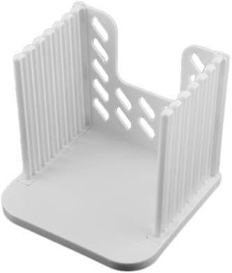 Bread Slicers for Homemade Bread, Manual Handhold Loaf Cutter Toast Cutting Guide Mold Kitchen Pastry Slicing Machine Sandwich Maker Tool Foldable Slicer Catcher Tray for Compact Cakes Bagels