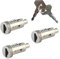 3 serrures compatibles pour Renault R4 (4L), R6, R12, R15 et R17 (1961-1992) avec double de clés | 7700514510 | 7700547887