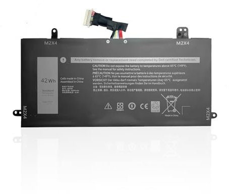 7.6V 42Wh J0PGR JOPGR - Batteria per computer portatile per Dell Latitude 5285 5290 X16TW 12 5285 12 5290 2 in 1 Series 1WND8 FTH6F