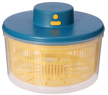 Elektrische Salatschleuder, Salatschleuder-Dörrgerät für und Gemüse | Effiziente Salatschleuder mit 3 l Fassungsvermögen - Effizienter USB-Lade-Schnellmixer, leicht zu reinigen, kompaktes Design
