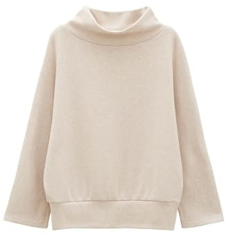 someday Damen Sweatshirt | Sweater UTICIA Loose aus nachhaltigem Viskose Mix Mellow mélange, 42