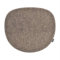 Feltd. Eco Filz Kissen geeignet für Verner Panton Chair gepolstert inkl. Antirutschbeschichtung (Walnut)