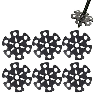 LOZTBUE 6 Pcs Universal Replacement Snow Shovel Snow Shovel Bag Snow Shovel Replacement Rubber Hiking Pole Head Protector Trekking Pole Head Protector