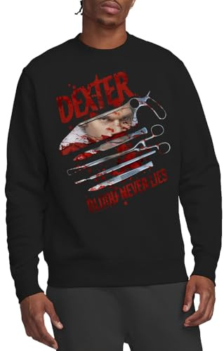 Dexter Unisex Blood Never Lies Crew Sweatshirt Sweatshirt