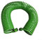 JoyousMall Tubo dell'acqua verde, a spirale, telescopico, a molla, per cortili e piante di irrigazione (10 m)