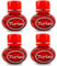 4x Nachfüller á 150ml Lufterfrischer kompatibel mit Poppy Turbo kompatibel mit All Ride 600ml - 4 Stück (Kirsche)