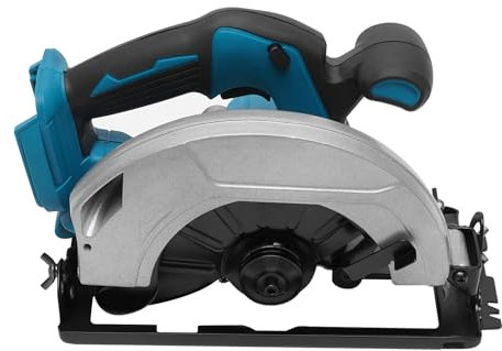 Wensiy Sega circolare professionale, sega circolare manuale, 750 W, 2000 giri/min, motore in rame puro, sega ad immersione con guida per legno, metallo morbido, piastrelle