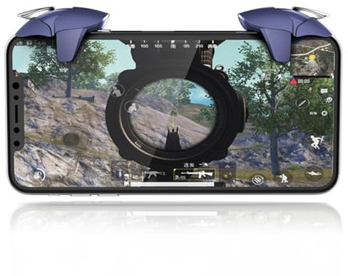 DIYEAH Controlador de Móvil Ergonomico con Soporte para Teléfono Joystick Auxiliar para Smartphones Precisión y