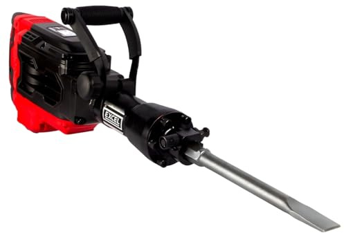 Excel 1700W 55J Hex Shank Demolition Hammer 230V with Case & Chisels