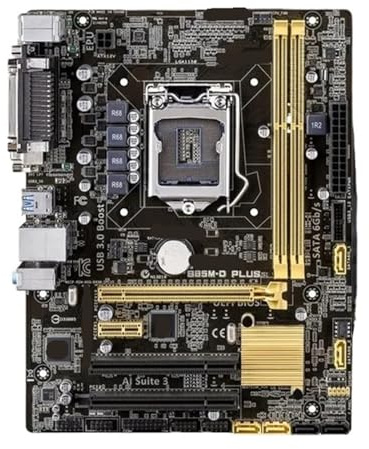 B85M-D Plus Placa Base De Escritorio B85 Socket LGA 1150 I7 I5 I3 DDR3 16G SATA3 Micro-ATX For ASUS, Partes