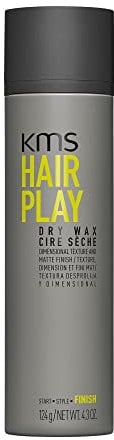 KMS HAIRPLAY Dry Wax für texturierte Definition mit flexiblem Halt, 150 ml