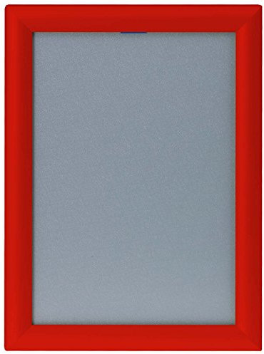 kaufdeinschild Roter A3 Klapprahmen auf Gehrung Snap Frame 25mm Plakatrahmen Posterrahmen