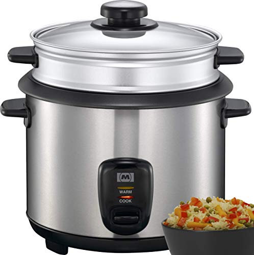Melissa 16280021 Reiskocher 1,50 Liter Reis Kochtopf Dampfgarer Multikocher 500 Watt