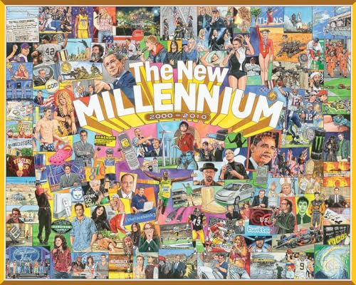 White Mountain Puzzles The New Millennium - 1000 Piece Jigsaw Puzzle