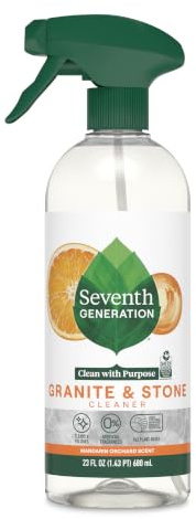 Seventh Generation Granit- und Steinreiniger, Mandarinen-Orcharden-Duft, streifenfrei, 600 ml