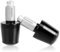 2pcs 7/8 22mm Motorrad Lenkerenden Getriebe Balanced Plug Slider Lenker Endkappe Griffe Aluminium für GSXR 600 750 1000-Schwarz
