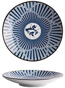 LKYU Passée en porcelaine bleue et blanche japonaise-B
