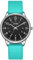 FEMBW Damen Armbanduhr Damenuhr Silikonarmband Uhr Arabische Ziffern Analoge Uhr Quarzuhr Kleideruhr für Frauen Mädchen 50M Wasserdicht (Grün/Schwarz/Fluoreszenzskala)