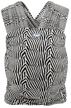 Gaia Baby Carry Stretchy Baby Wrap – 100% Organic Cotton, Hip Dysplasia Institute Certified, Ergonomic Baby Carrier (Newborn to 15 kg) – Okapi