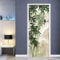 Türtapete 3D Türaufkleber Selbstklebend Türposter - Pflanzenblätter Grüner Bambus 77 X 200 Cm - Türfolie Poster Pvc Abnehmbar Wasserdichte Door Stickers - Kinderzimmer Wohnzimmer Küche Schlafzimmer T