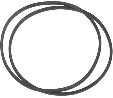 sourcing map 2Stk. Kassettenband Maschine Gürtel für Kassettenrekorder Reparatur 1mm Quadrat 120mm Länge(gefaltet 60mm) schwarz