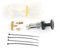 MOPASEN Single Carb Primer Kit Ersatz für Kawasaki Fit für Yamaha, passend für Polaris und Sea-Doo mit BNI-Serie 38/40/44/46 Vergaser