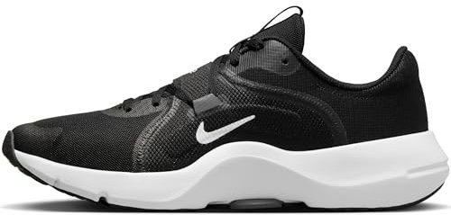 Nike Season TR 13, Sneaker Donna, Black/White-Iron Grey, 37.5 EU