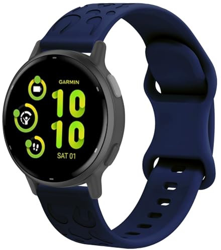 Th-some Armband Kompatibel mit Samsung Galaxy Watch 42mm, 20mm Silikon Ersatzarmband für Samsung Galaxy Watch 6/6 Classic/5/4/4 Classic, Sport Uhrenarmband für Galaxy Watch 3 41mm/Watch 5 Pro 45mm