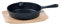 Freyersbacher Poêle en Fonte Émaillée 20 cm Avec Becs Verseurs, Poêle à Frire Antiadhésive avec Revêtement en Émail, Poêle Induction pour l'Extérieur et l'Intérieur, Gaz Four Grill Barbecue