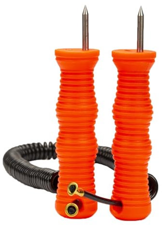 Harilla Einziehbare Eispickel, Eispickel zum Winterangeln, robuste Eisahlen, Eisbrechwerkzeug für Schlittenfahrten auf EIS, Outdoor-Zubehör