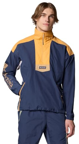 Columbia Riptide II Retro Windbreaker Anorak 2121681466, Men Jackets, Navy, M EU